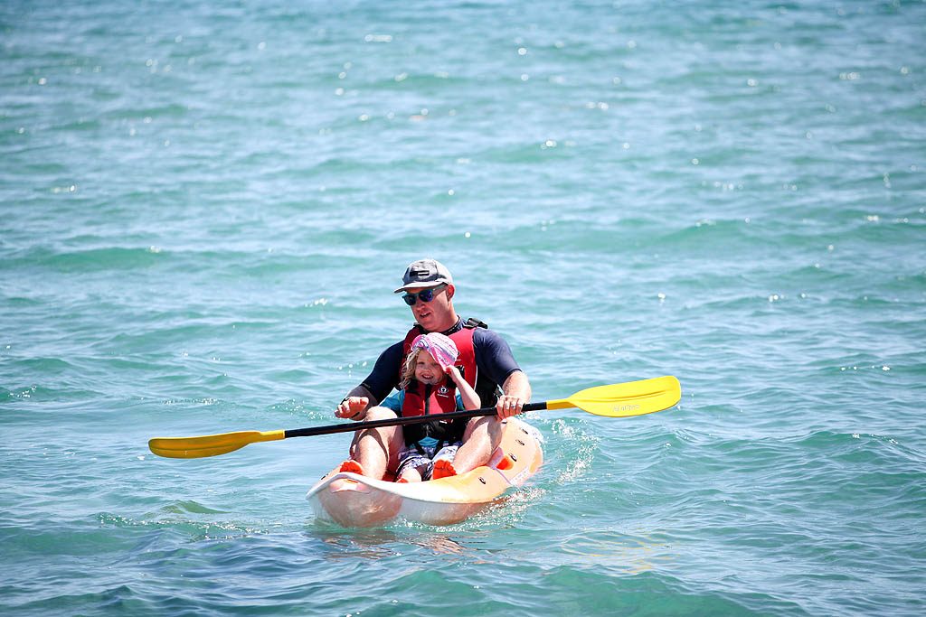 Neilson Holidays, Airone Beachclub Review, Calabria, Italy 8 Airone Beachclub Kayak Family