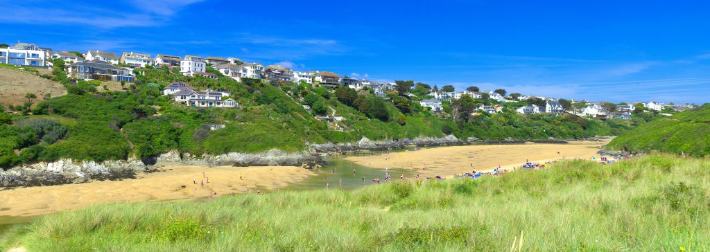River Gannell Crantock Beach